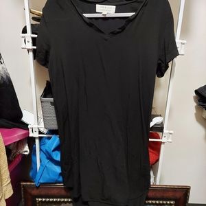 Short Sleeve Black Tunic